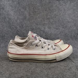 Converse Shoes Womens 6 Casual Sneakers All Star Lace Up Trainers Canvas White